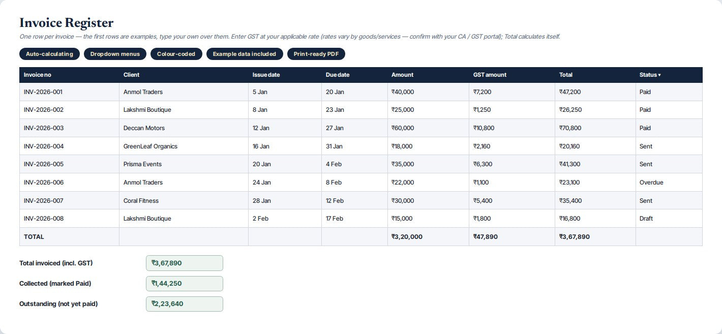 Invoice & Billing Templates Kit — preview 3