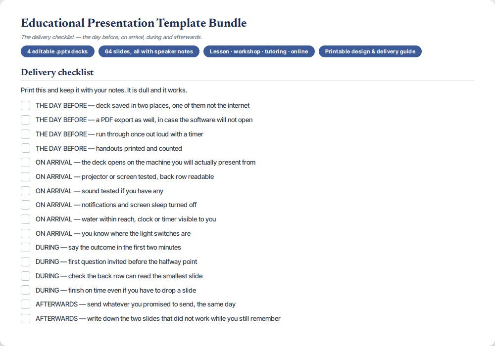 Educational Presentation Template Bundle — preview 3