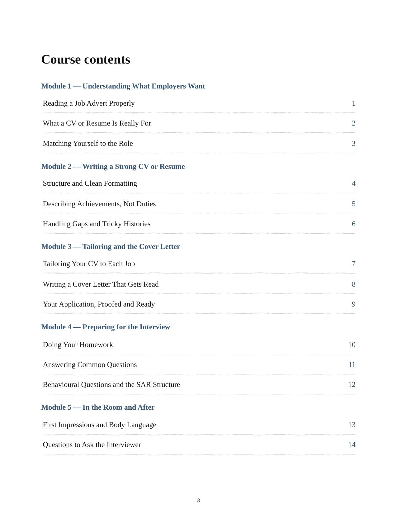 resume-interview-preparation