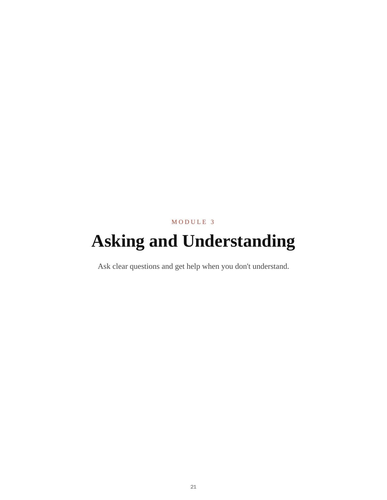 Spoken English for Beginners — course script