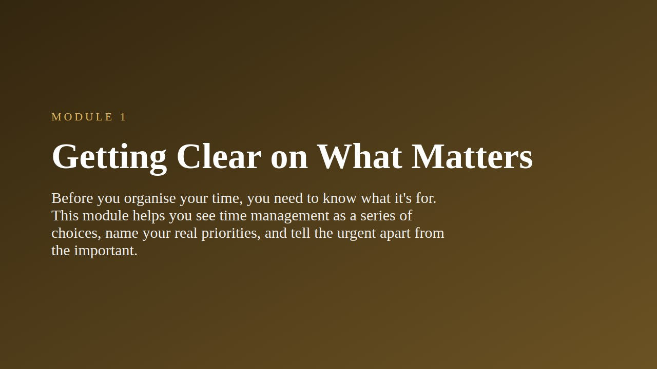 Time Management & Productivity — slide 2