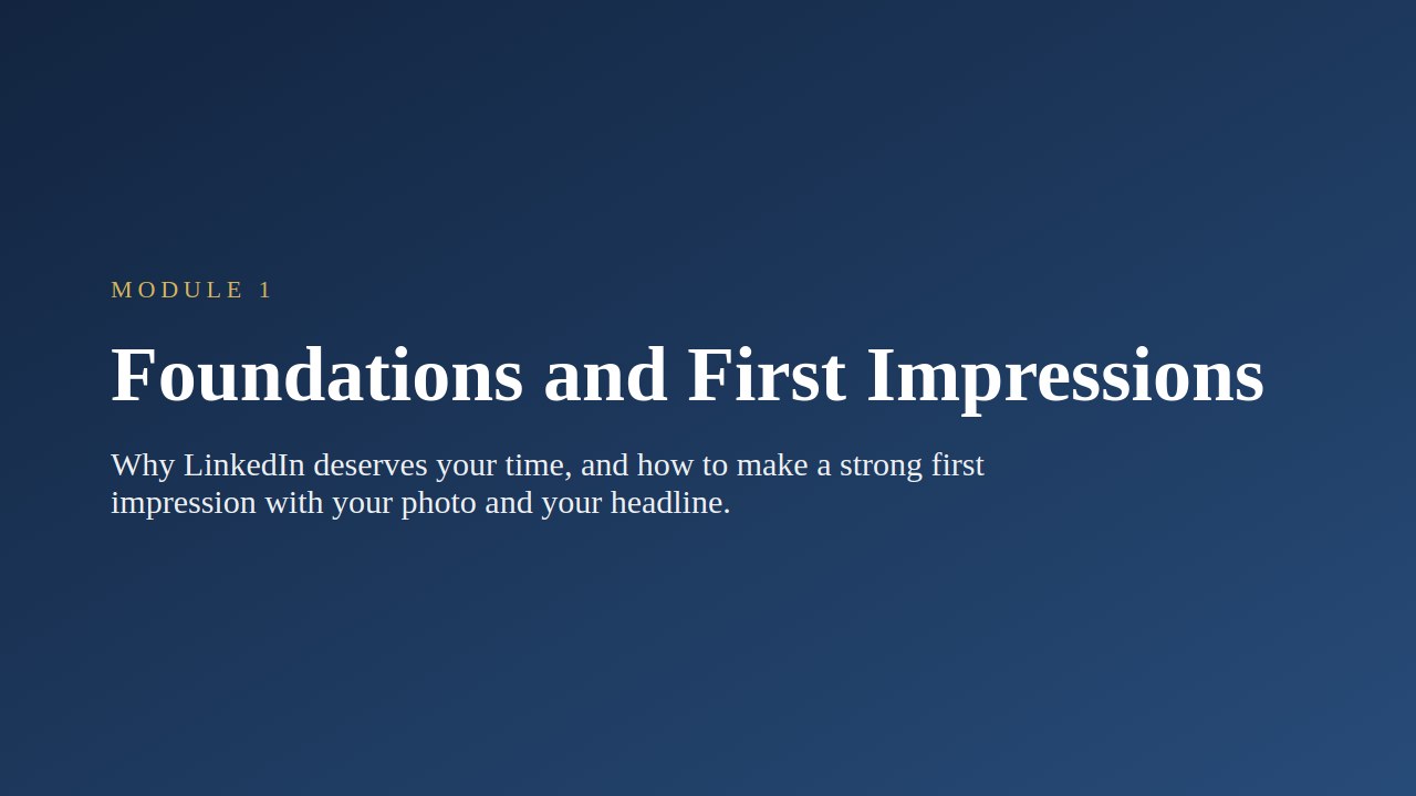 LinkedIn for Job Seekers — slide 2