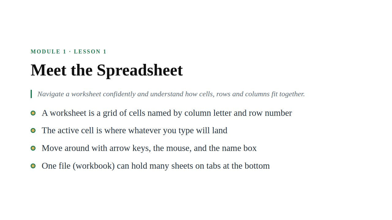 Microsoft Excel for Office Jobs — slide 3
