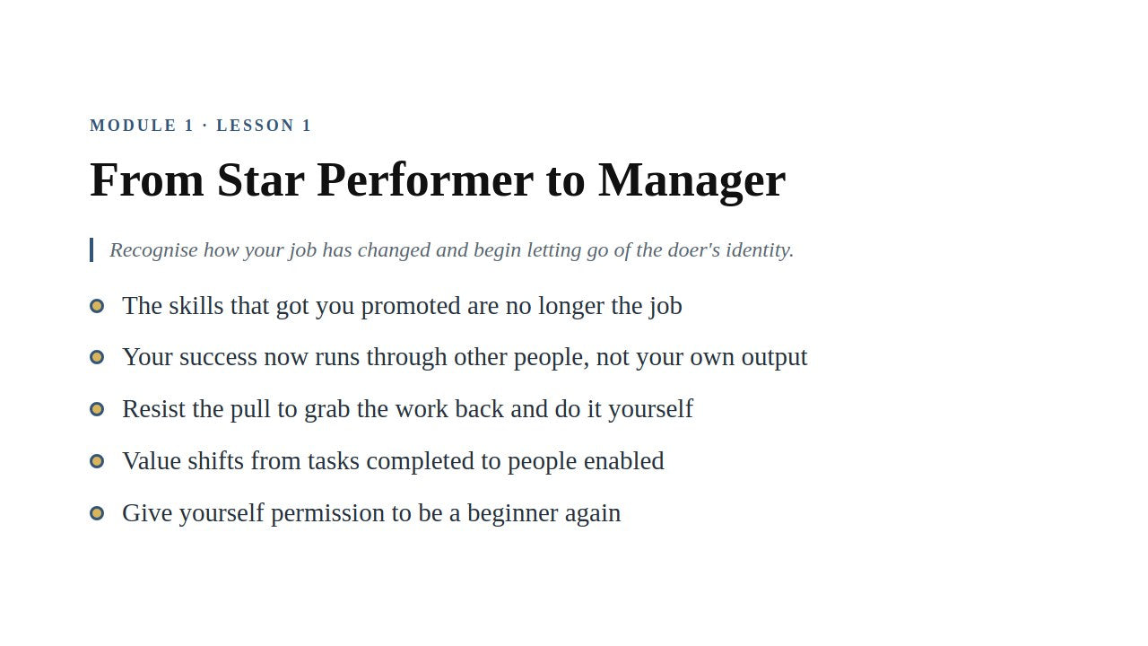 Leadership Skills for New Managers — slide 3