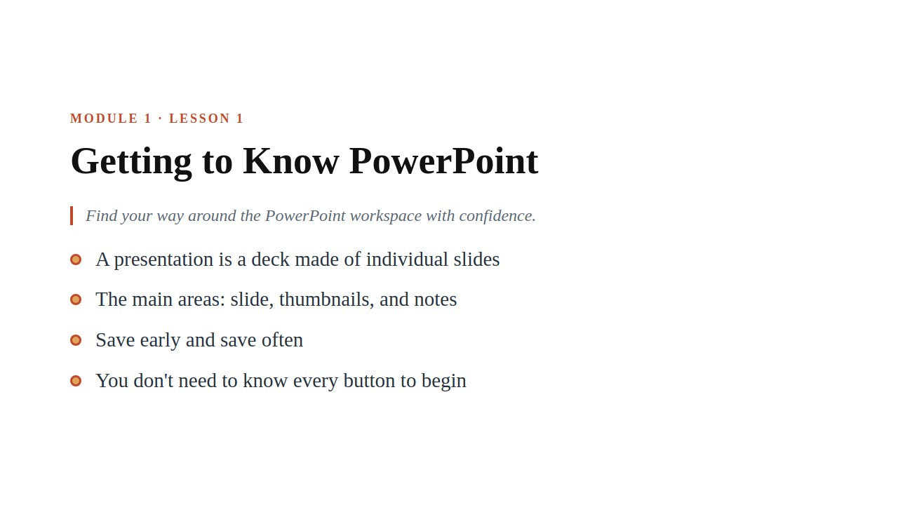 PowerPoint for Beginners — slide 3